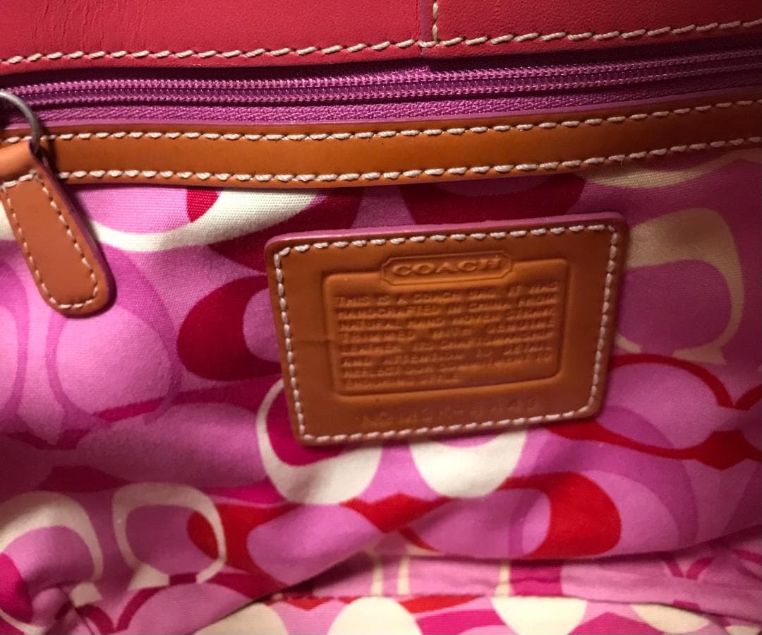 貴重 正規品 COACH コーチ ストローバッグ カゴバック 専用袋付き