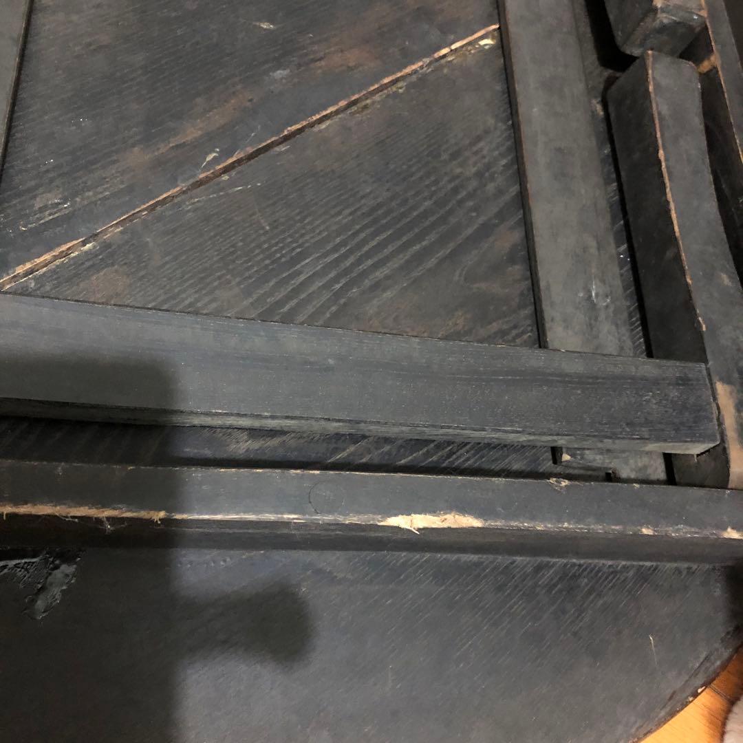 昭和レトロ ちゃぶ台　円形　折りたたみ式 丸型