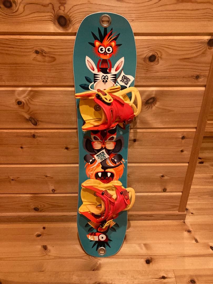 サロモン　キッズ　スノーボードセット　90cm