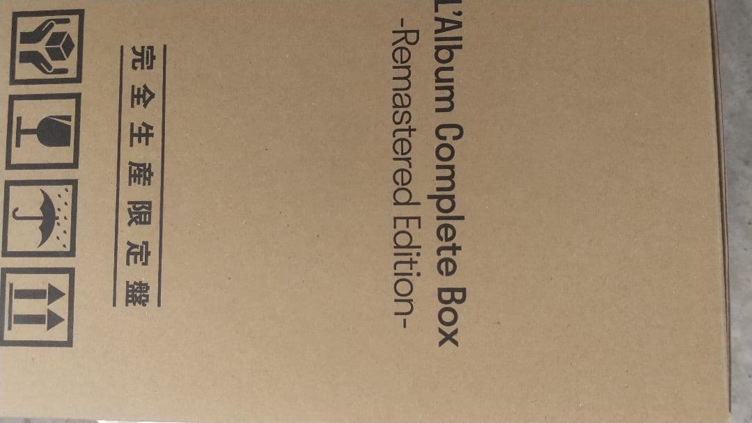 L'Arc～en～Ciel 初回完全限定盤 定価41800えん