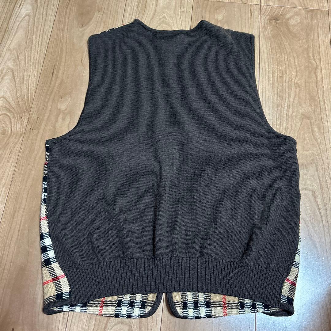 【ヴィンテージ】Burberry's ニットベスト ゴルフウェア Lサイズ