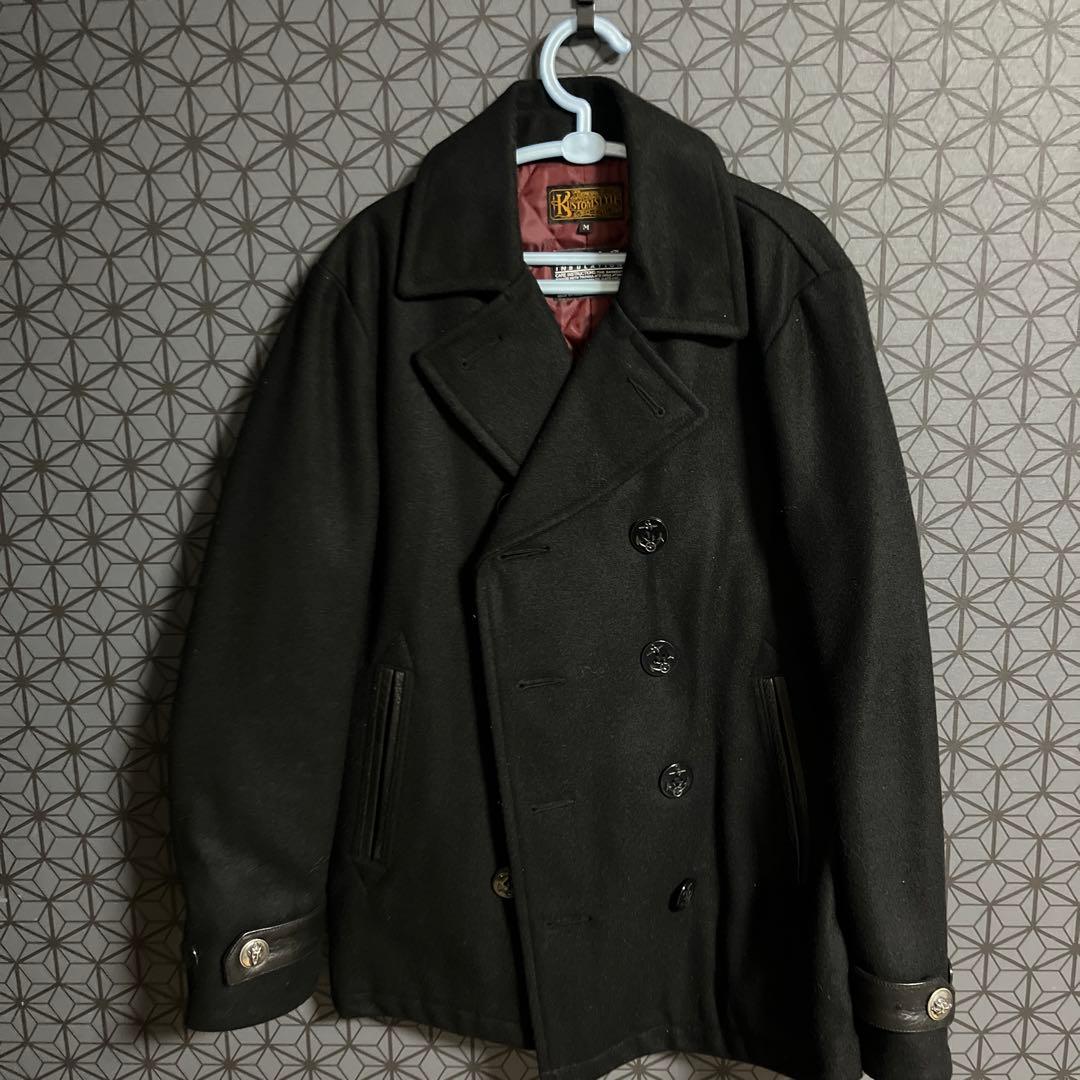 kustomstyle ピーコート　Ｍ　レザー