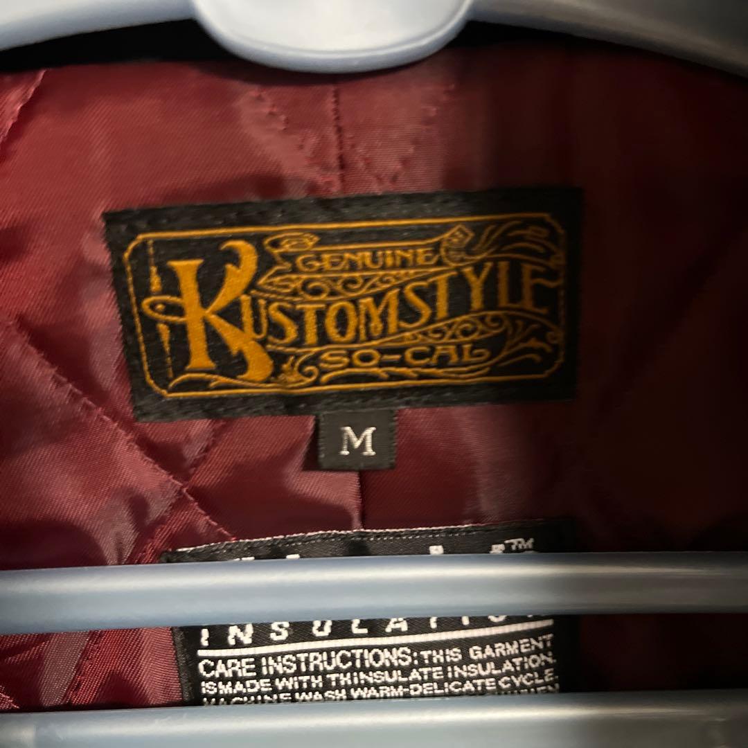 kustomstyle ピーコート　Ｍ　レザー