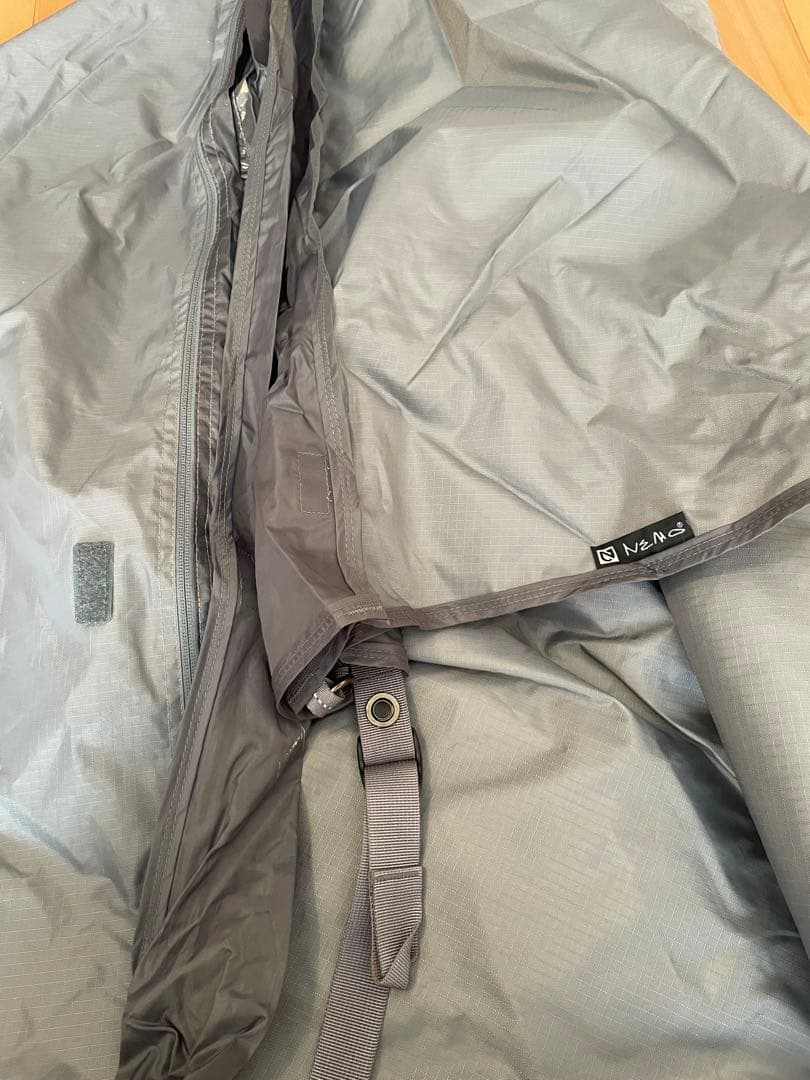 【美品、廃盤品】ニーモ　NEMO ヘキサライト6p グラナイト グレー