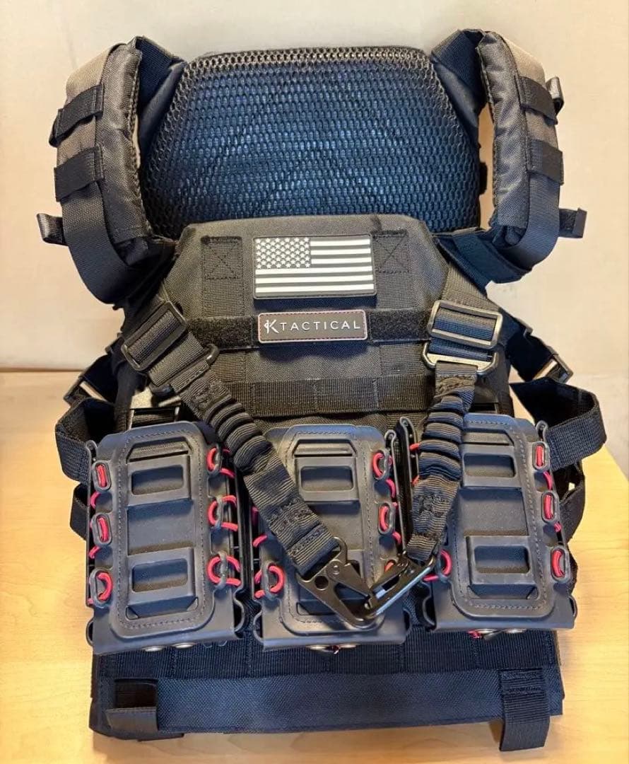 K-TACTICAL プレートキャリア　タクティカルモールベルト