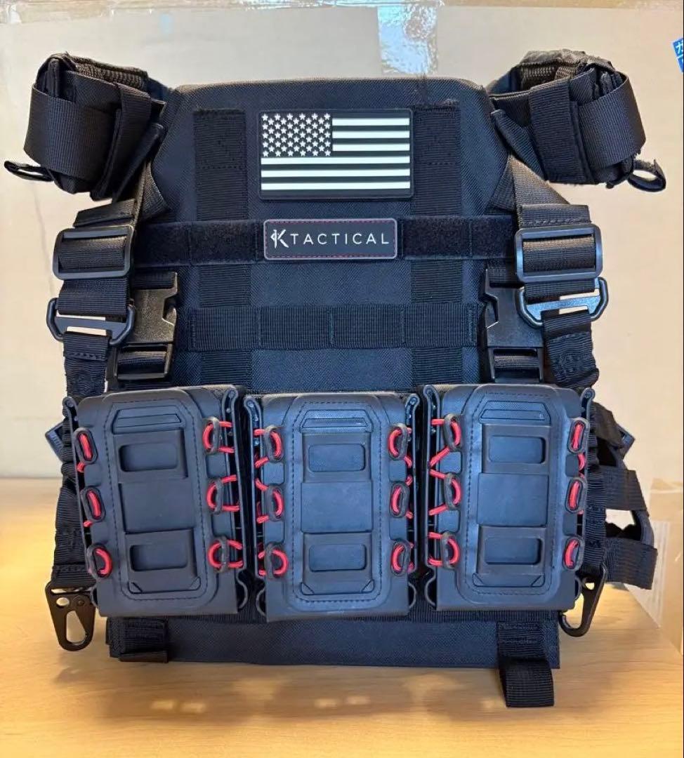 K-TACTICAL プレートキャリア　タクティカルモールベルト
