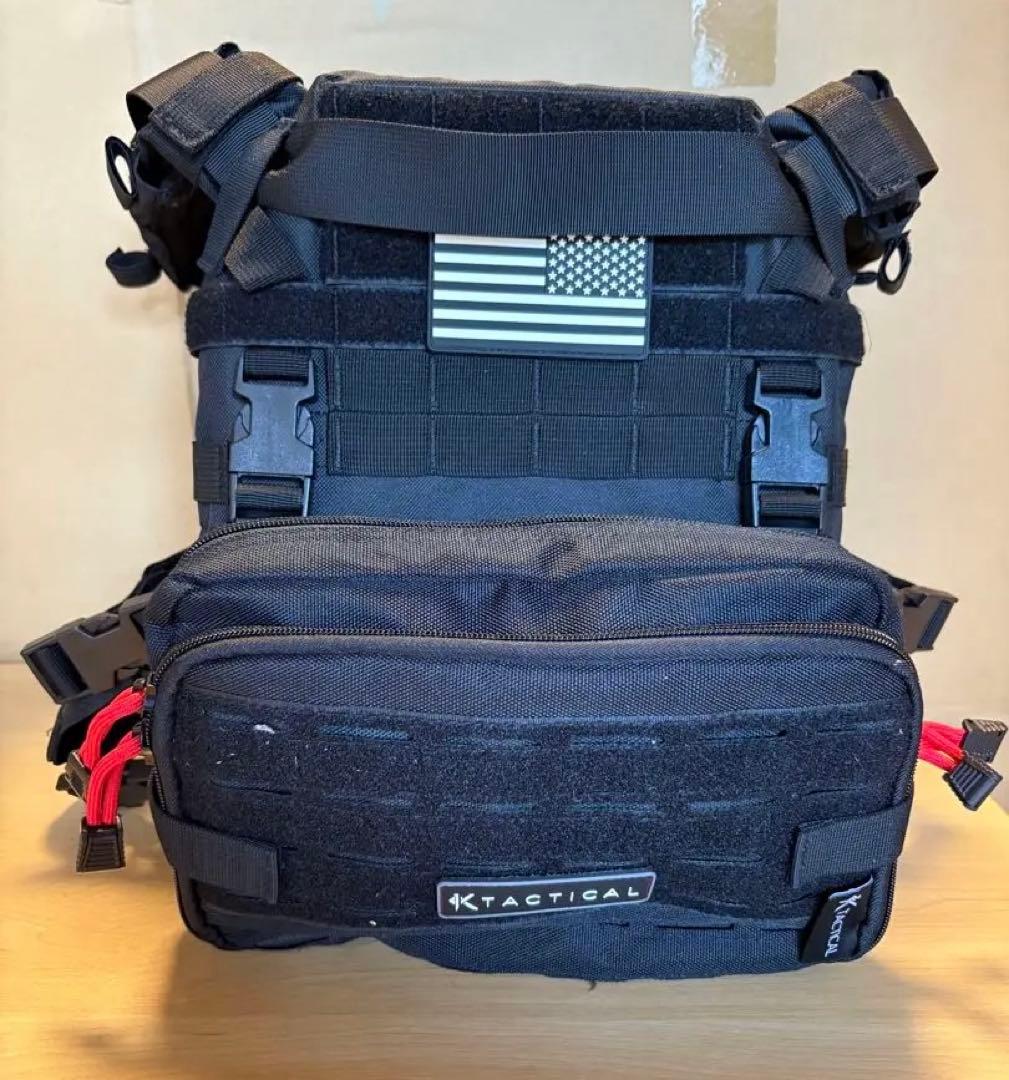 K-TACTICAL プレートキャリア　タクティカルモールベルト