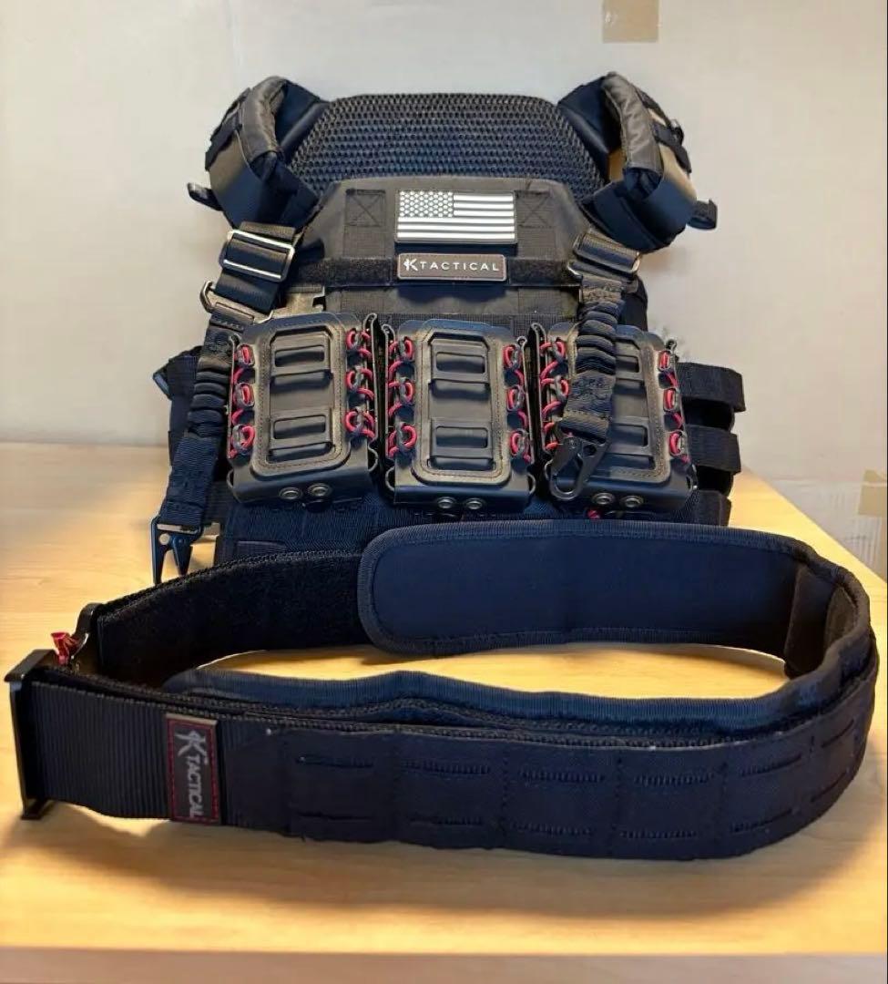 K-TACTICAL プレートキャリア　タクティカルモールベルト