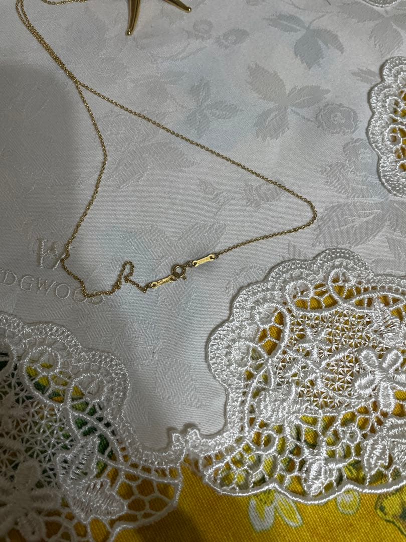 ティファニー　k18 750 スタフィッシュ　ネックレス