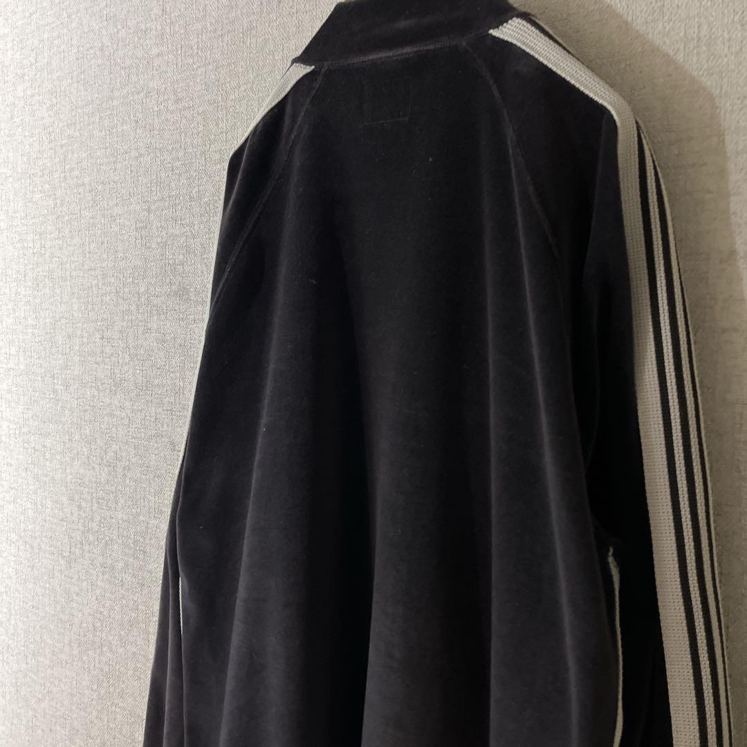 needles ニードルス ベロア トラックジャケット チャコール