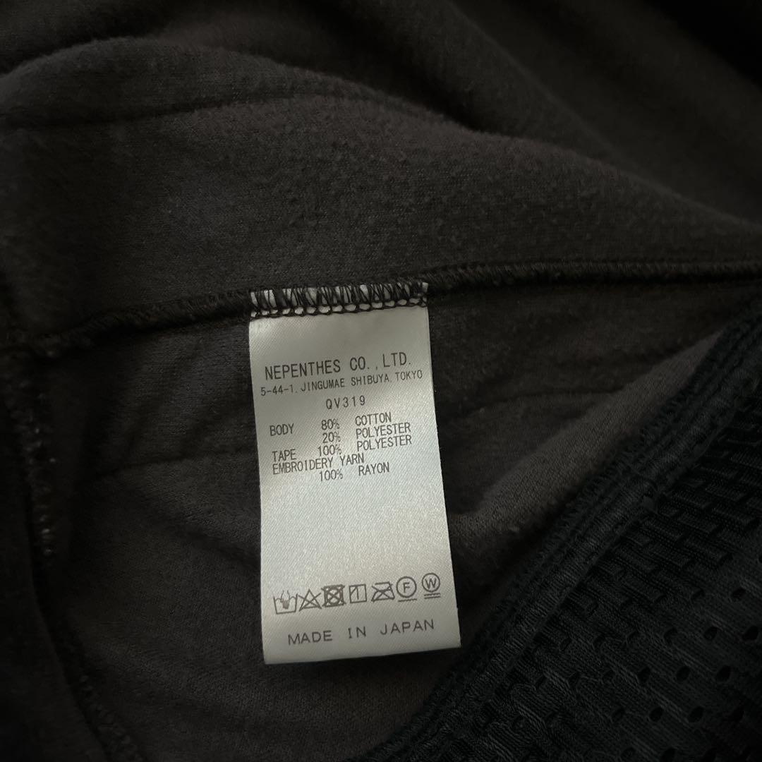 needles ニードルス ベロア トラックジャケット チャコール