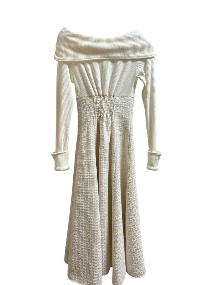 ロゼミューズ フロントリボン ドレス ワンピース