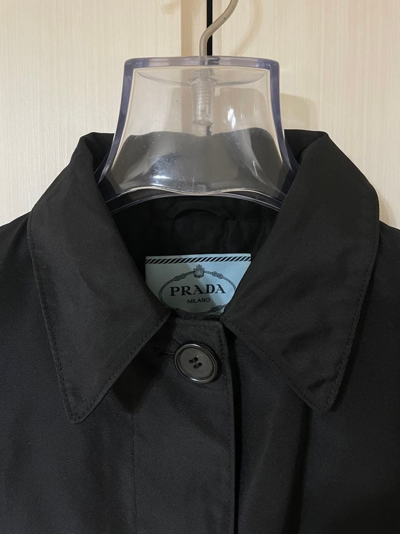 ⭐︎ハリーさん様⭐︎ PRADA プラダ トレンチコート ブラック 36