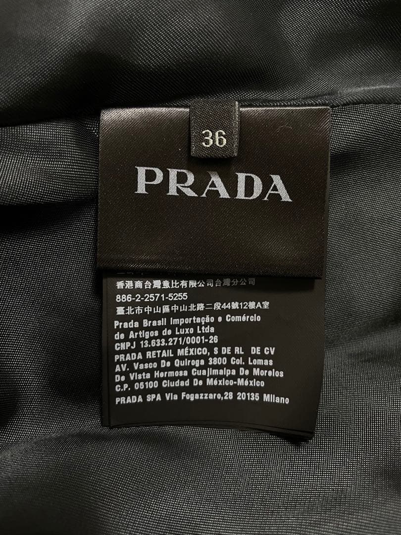 ⭐︎ハリーさん様⭐︎ PRADA プラダ トレンチコート ブラック 36