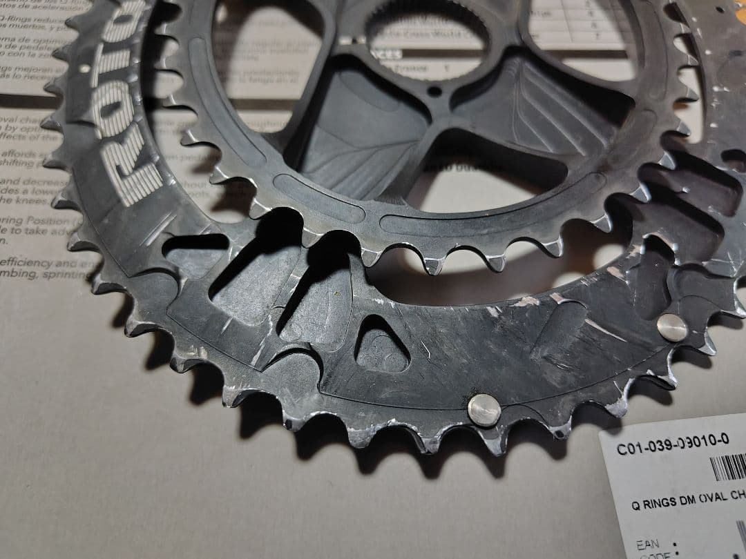 ROTOR Q RINGS DM オーバルチェーンリング 52/36T