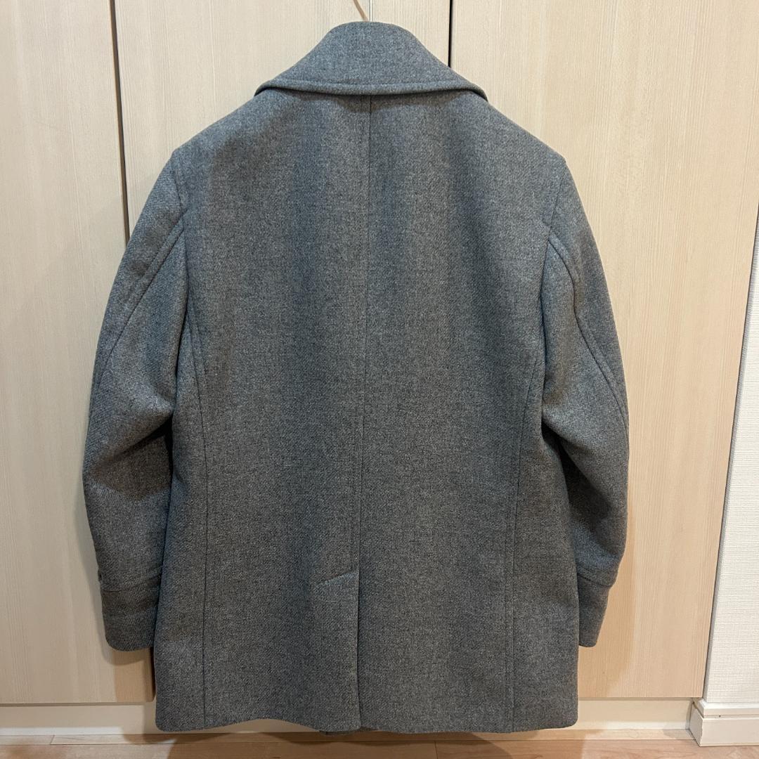 BOSS ダブルブレスト コート グレー