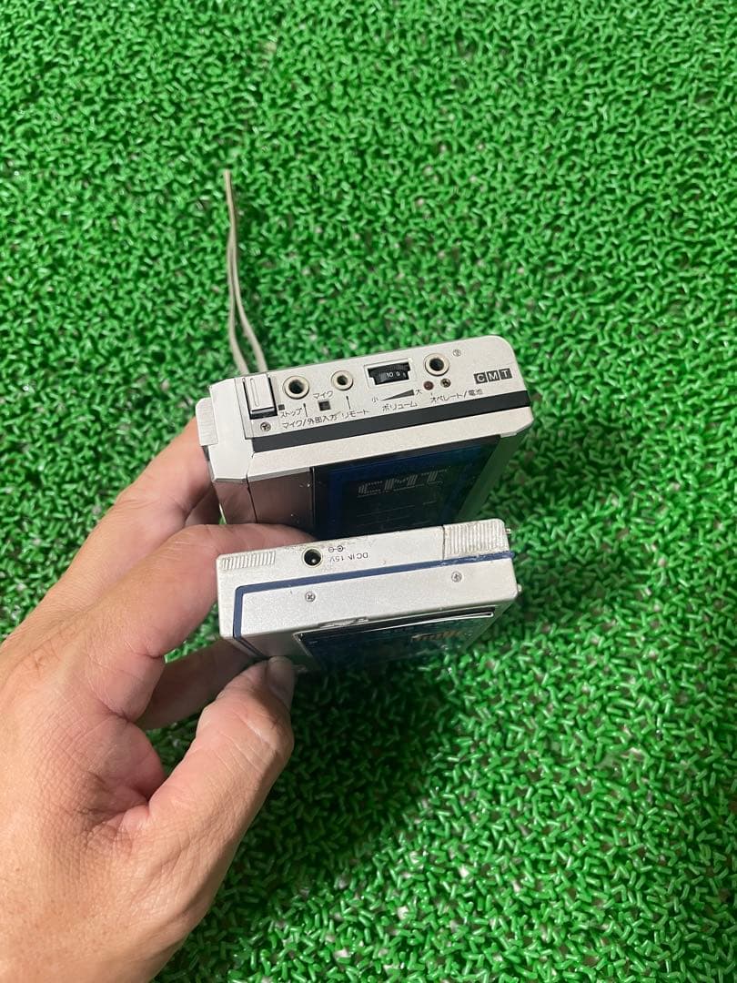 SONY、AIWA カセットプレーヤー　2点セット　(ジャンク品)
