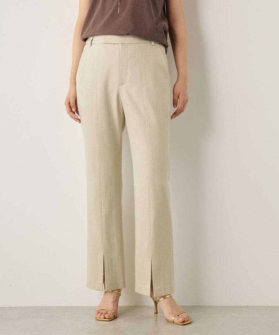 美品 定価2.4万円❤️ウィムガゼット スリットパンツ⭐️送料無料