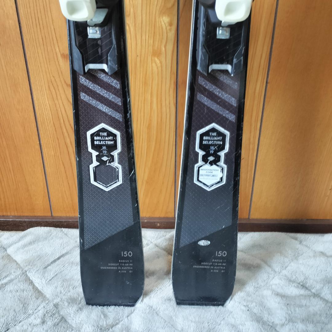 FISCHER Brilliant My Turn 150cm スキー板