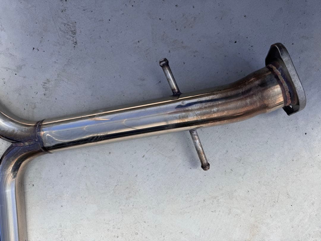 マークX grx130 ステンレス製ストレートマフラー　【動画あり】