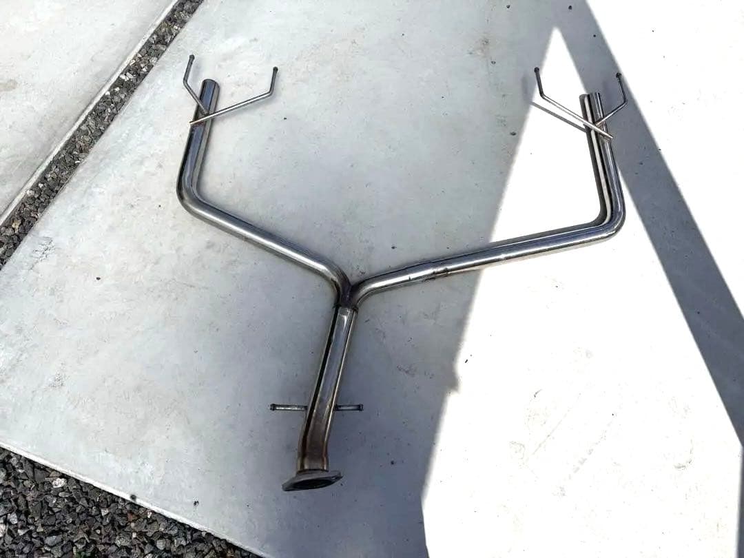 マークX grx130 ステンレス製ストレートマフラー　【動画あり】