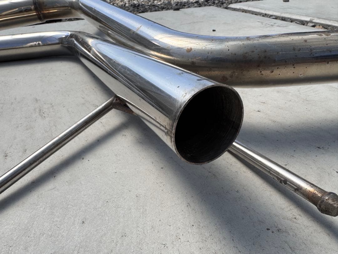 マークX grx130 ステンレス製ストレートマフラー　【動画あり】