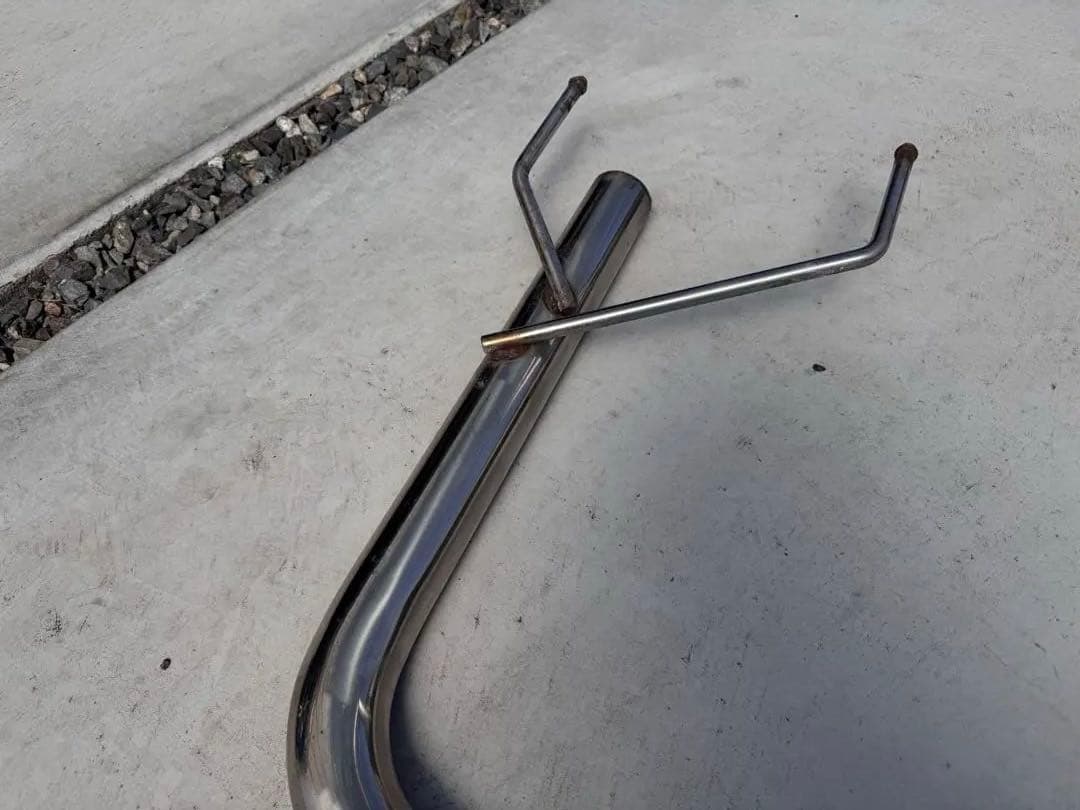 マークX grx130 ステンレス製ストレートマフラー　【動画あり】