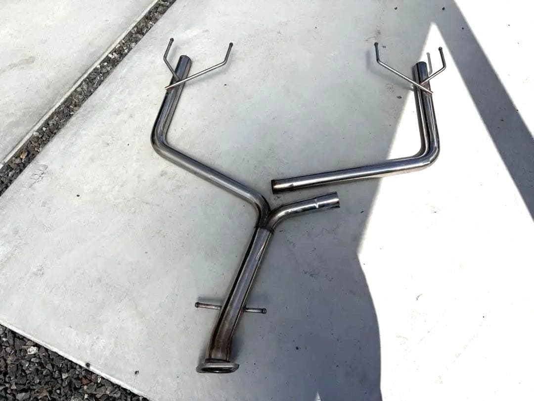 マークX grx130 ステンレス製ストレートマフラー　【動画あり】