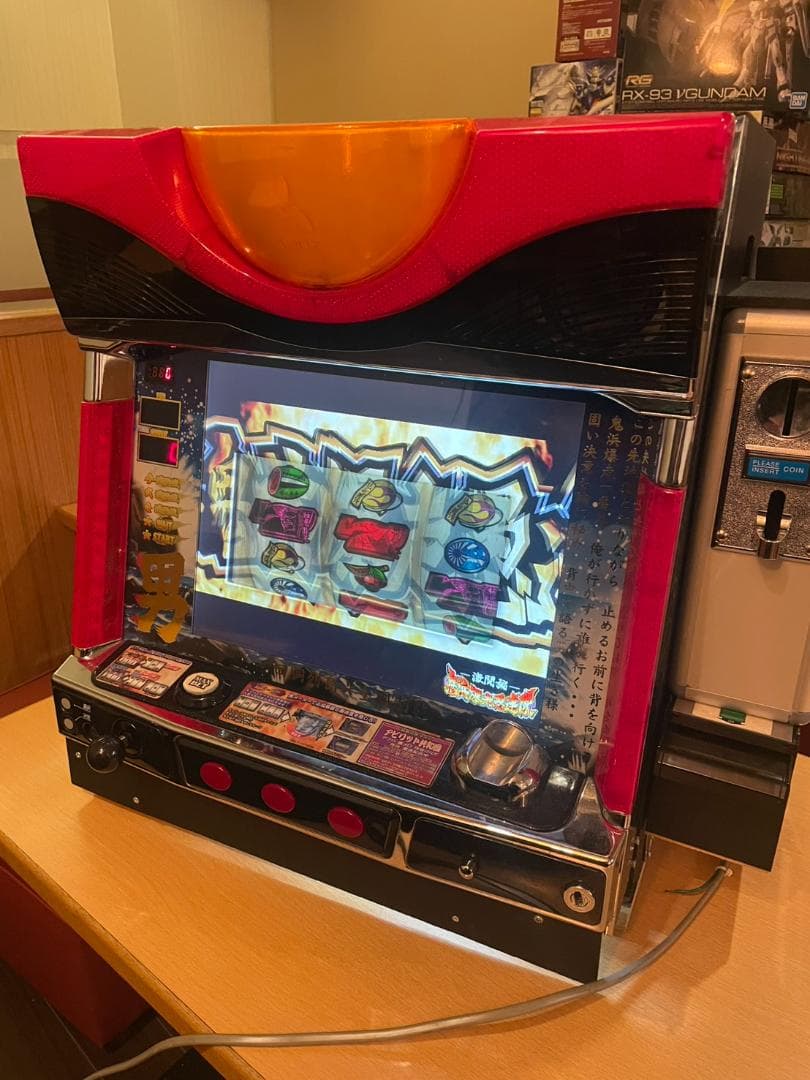 破格値に変更! 卓上パチスロ 鬼浜爆走愚連隊（銀座） 4号機 ゲーム機 動作良好