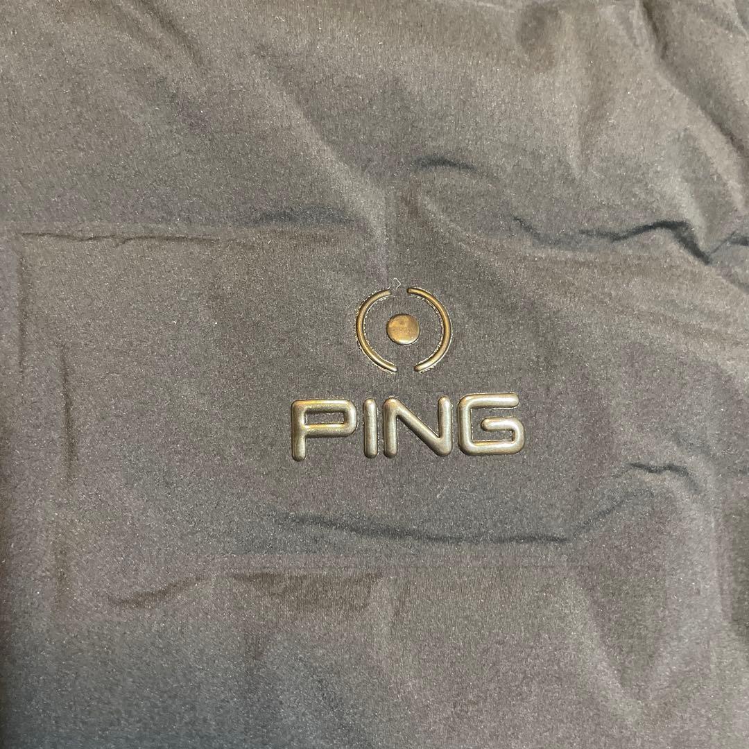 PING ピン　ゴルフウェア　フルジップ　ダウンブルゾン Sサイズ　ブラック