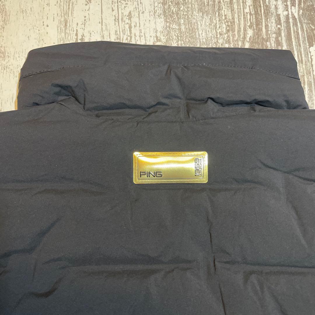 PING ピン　ゴルフウェア　フルジップ　ダウンブルゾン Sサイズ　ブラック