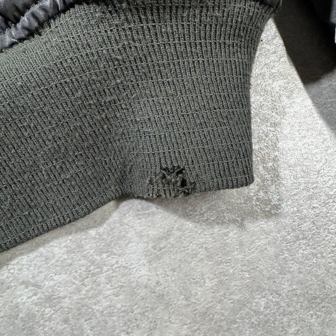 90s USA製 ALPHA CWU-45P フライトジャケット オリーブ XL