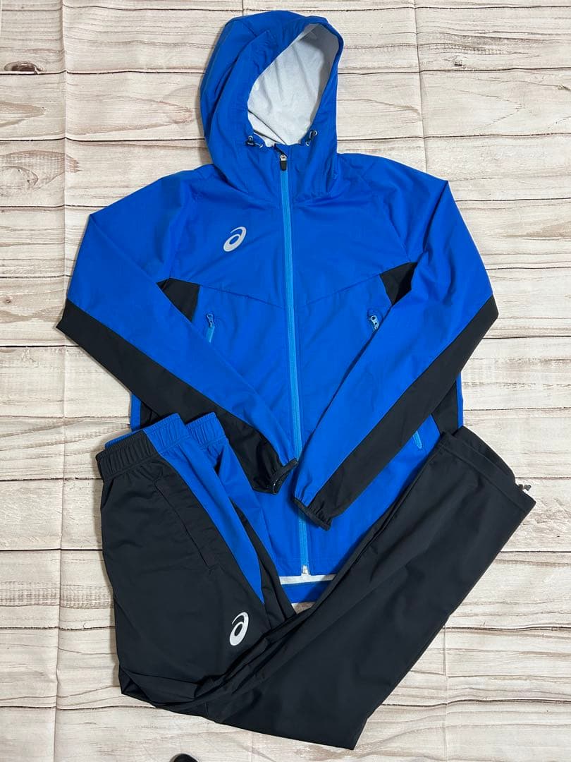 ASICS アシックス ライトストレッチウィンドブレーカー　セットアップ　野球