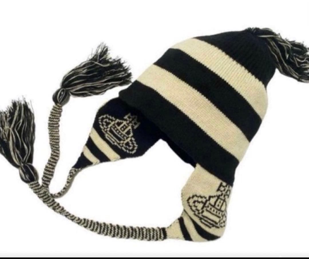 耳あて付きニット帽 Vivienne Westwood