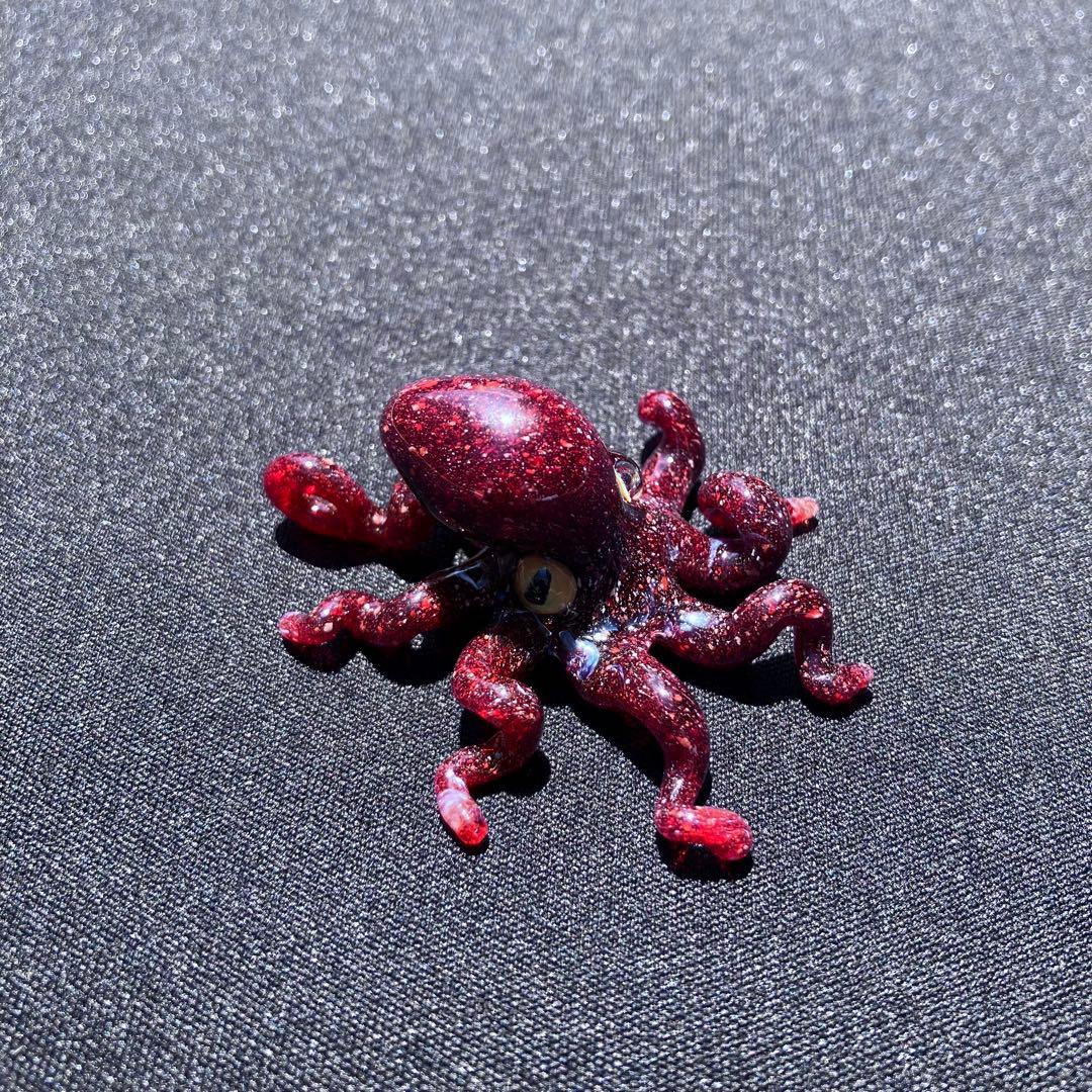XODAS ペンダント　ボロシリケイトガラス Octopus