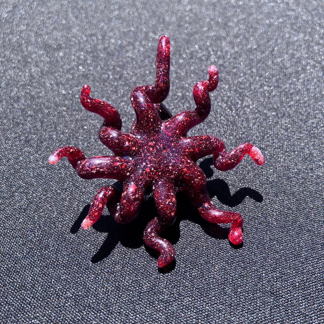 XODAS ペンダント　ボロシリケイトガラス Octopus