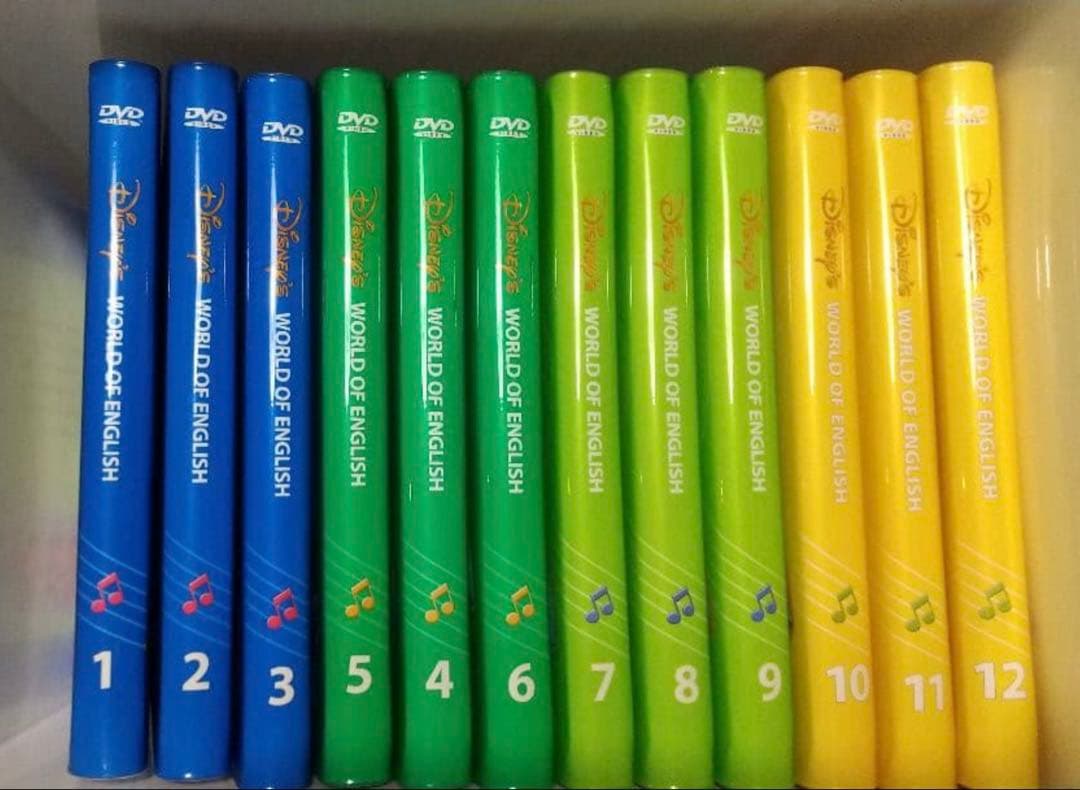 シングアロングDVD12枚　ディズニー英語システム