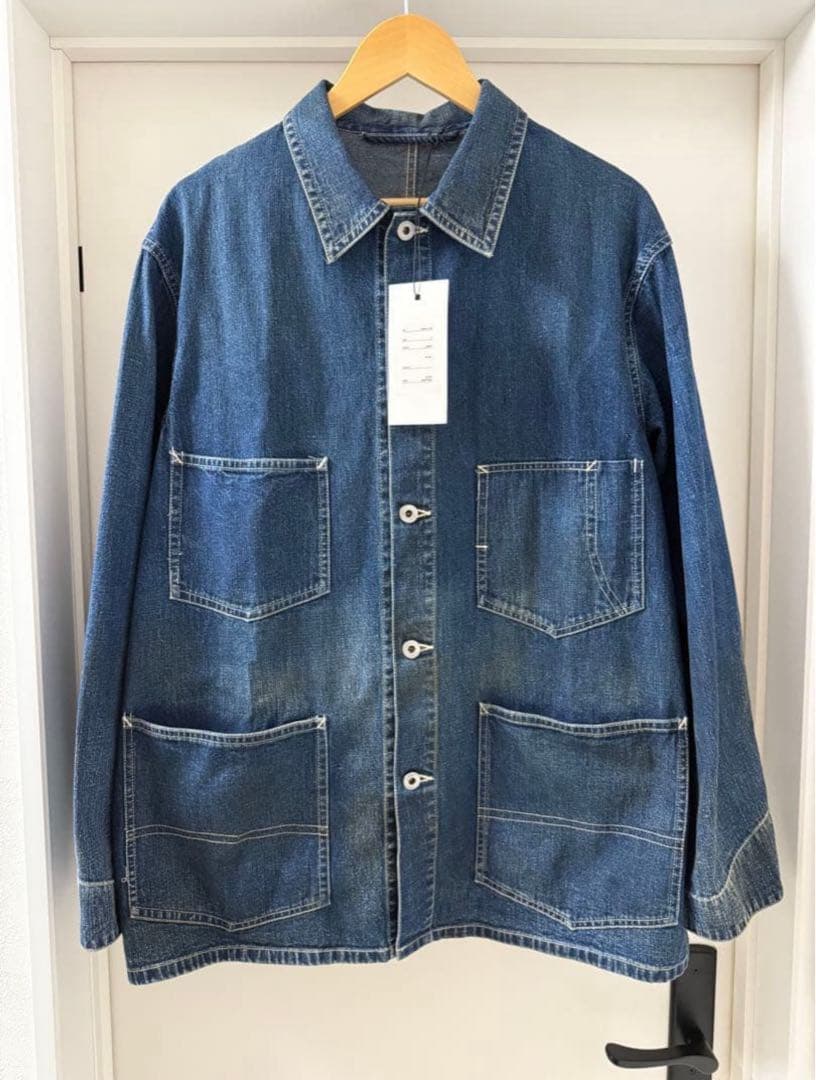 23ss a.presse アプレッセ デニム カバーオール ジャケット 3