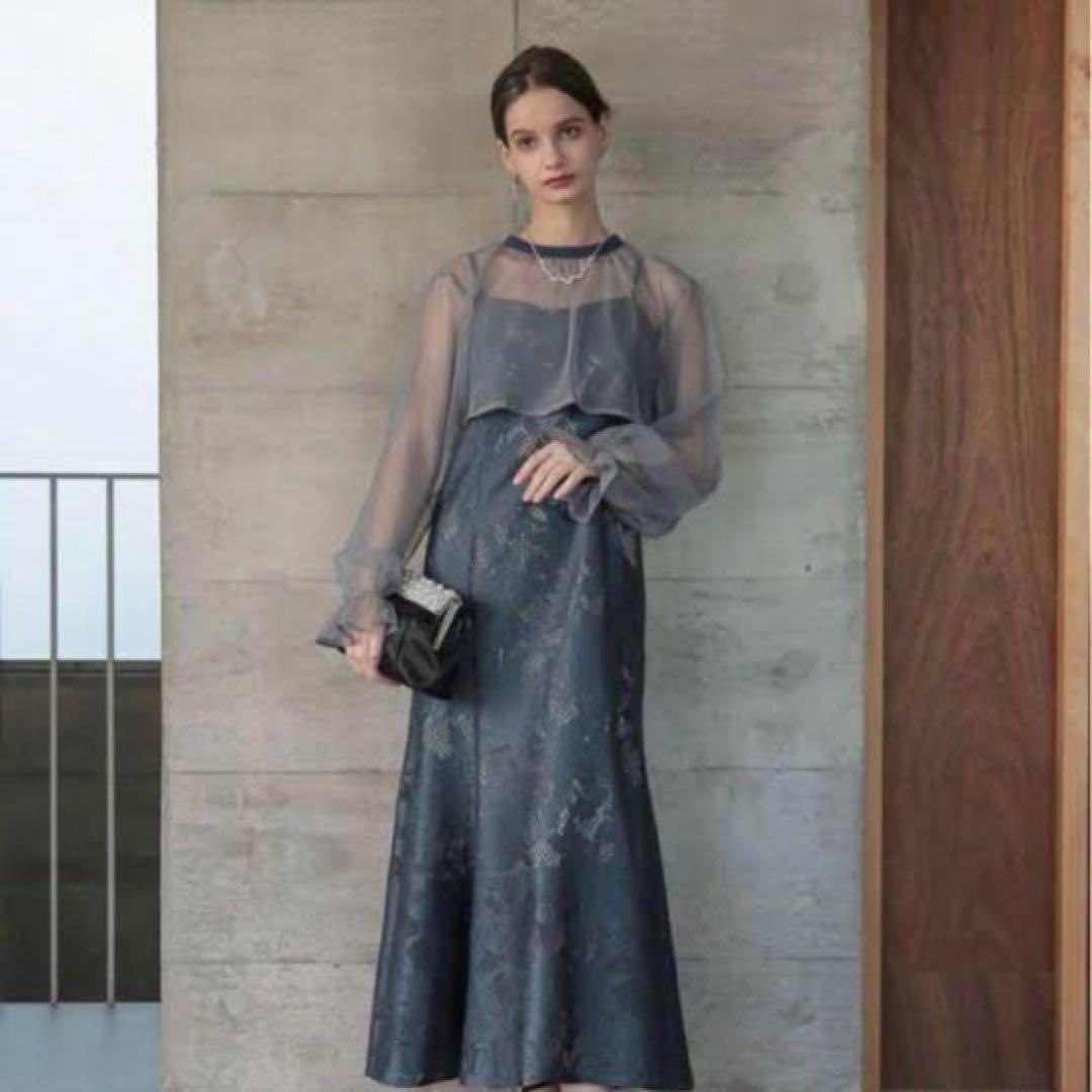 3wayシフォンボレロ&レースキャミドレス / Mサイズ