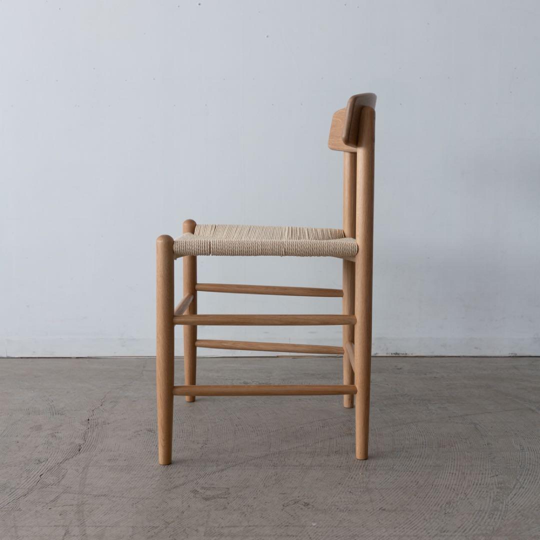 ダイニングチェア オーク材　ペーパーコード