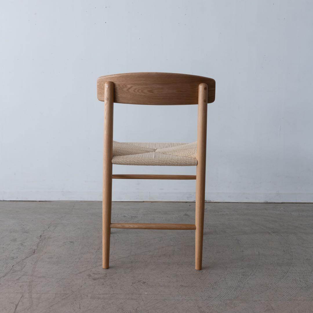 ダイニングチェア オーク材　ペーパーコード