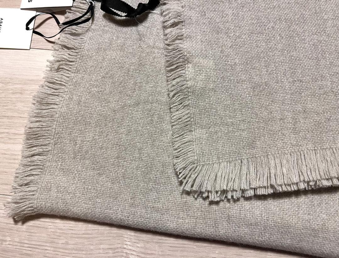 新品★chaos別注アソースメレ ウルトラファインラム ミニバスケットストール