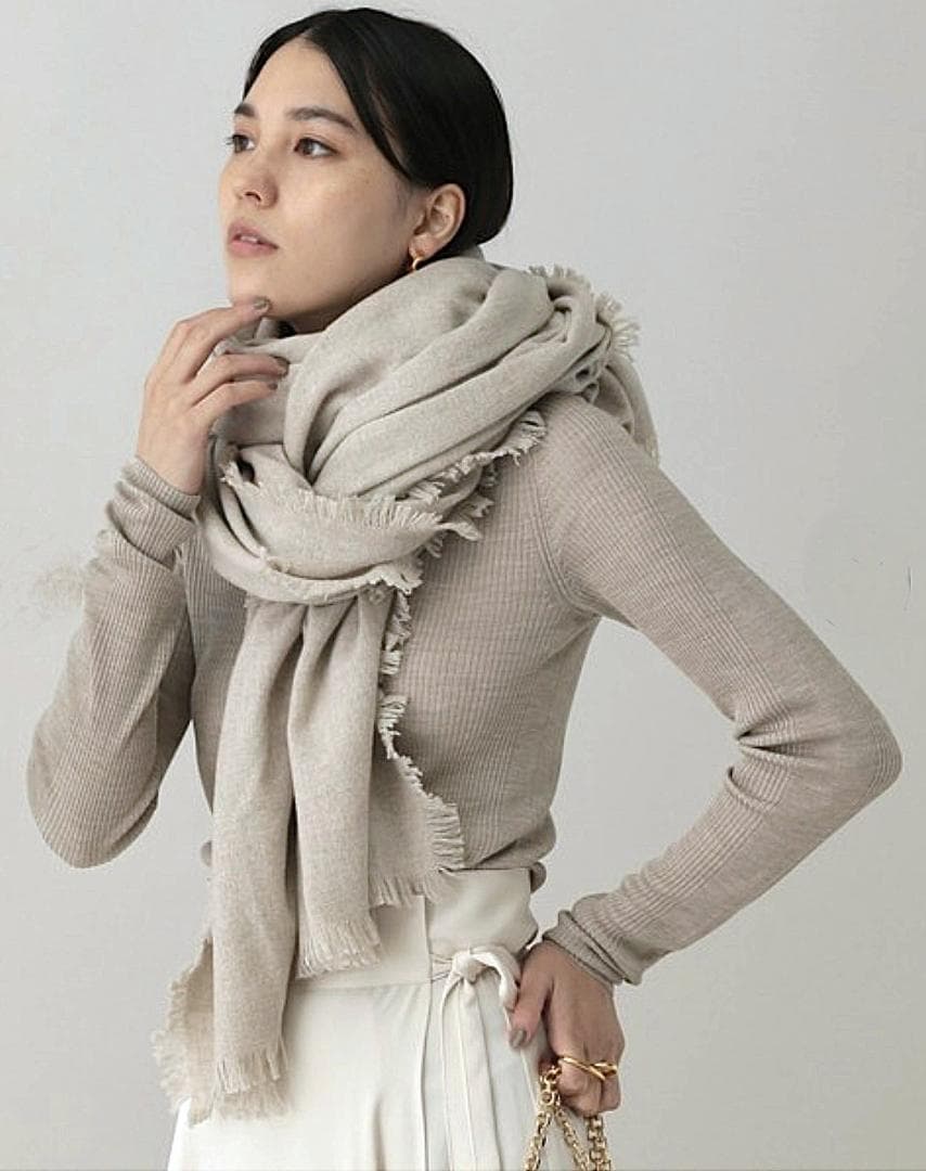 新品★chaos別注アソースメレ ウルトラファインラム ミニバスケットストール