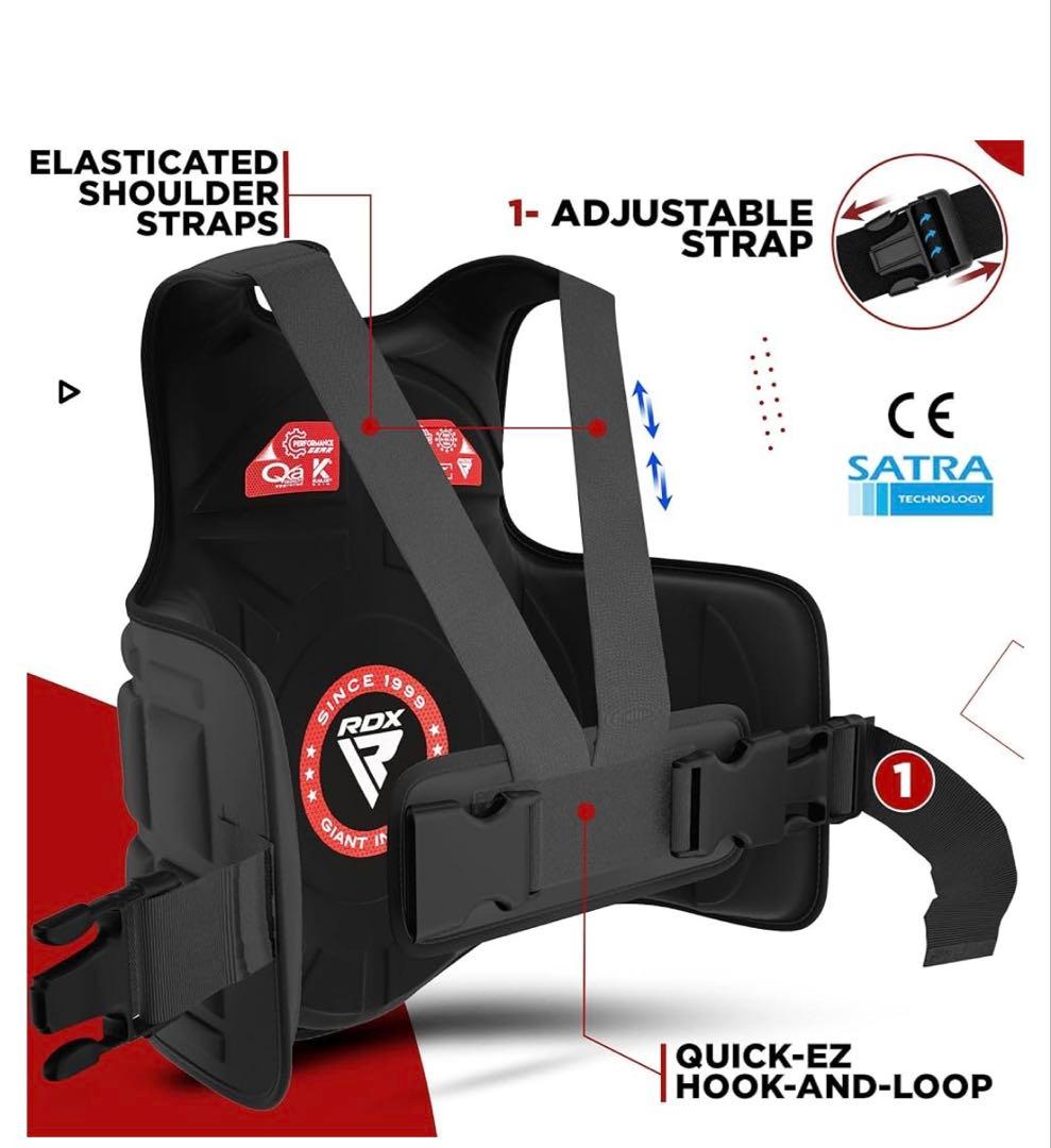 極美品ＲＤＸ正規品 ボディプロテクター マヤハイドレザー 衝撃吸収素材