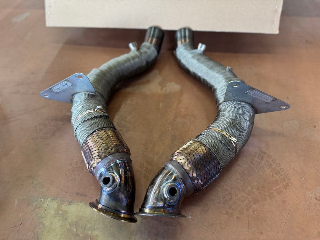 フェラーリ　488 パワークラフトマフラー　一式