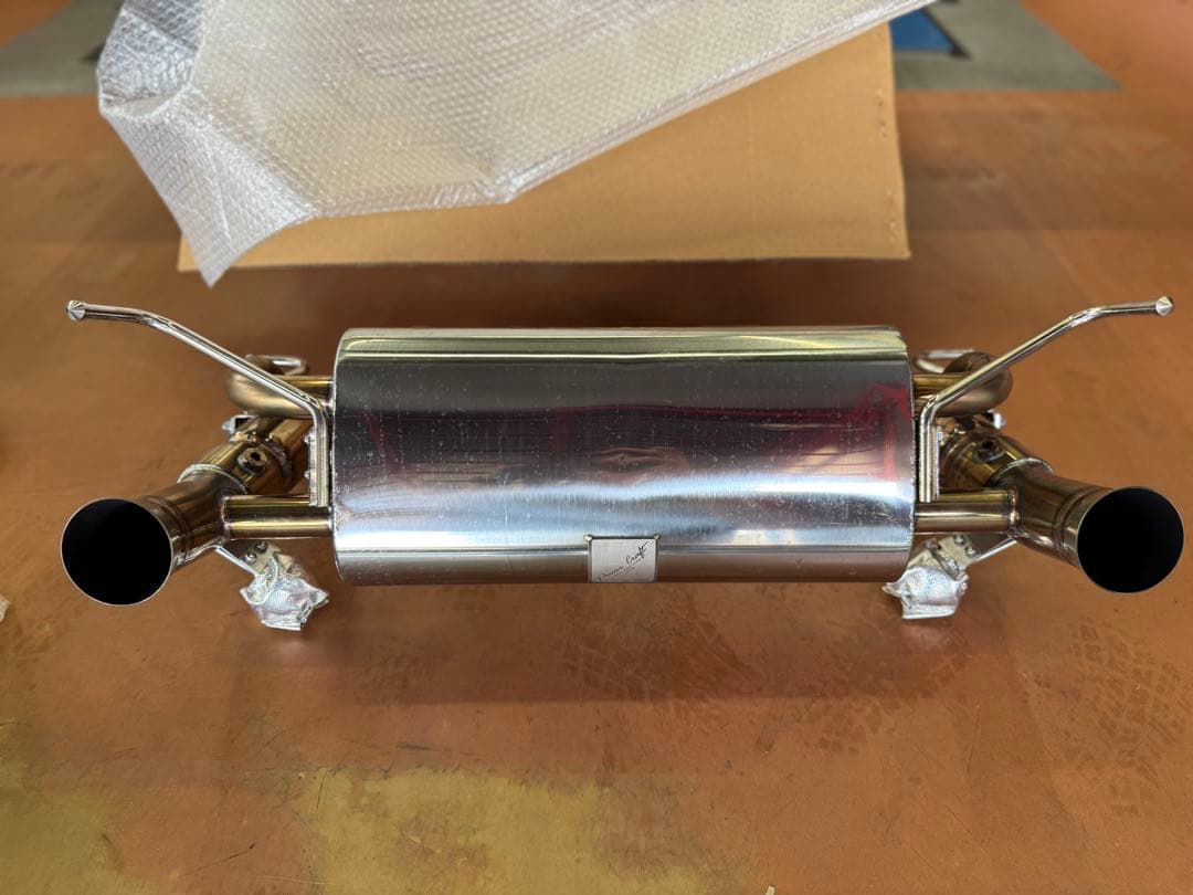 フェラーリ　488 パワークラフトマフラー　一式