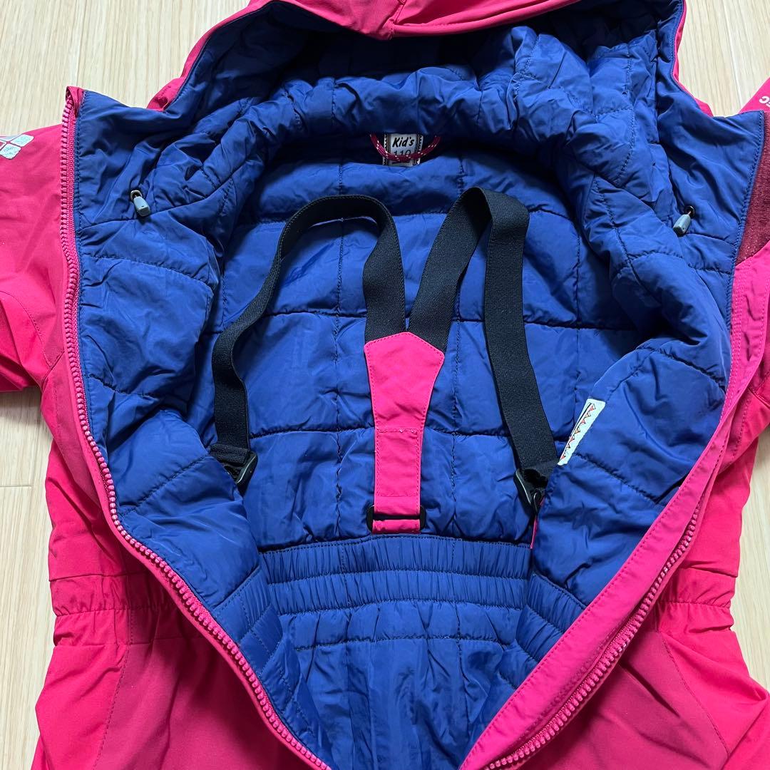 美品　mont-bell スキーウェア　カバーオール　つなぎ　モンベル　アウター