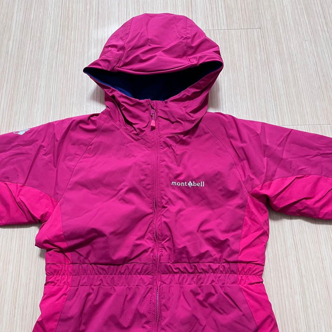 美品　mont-bell スキーウェア　カバーオール　つなぎ　モンベル　アウター