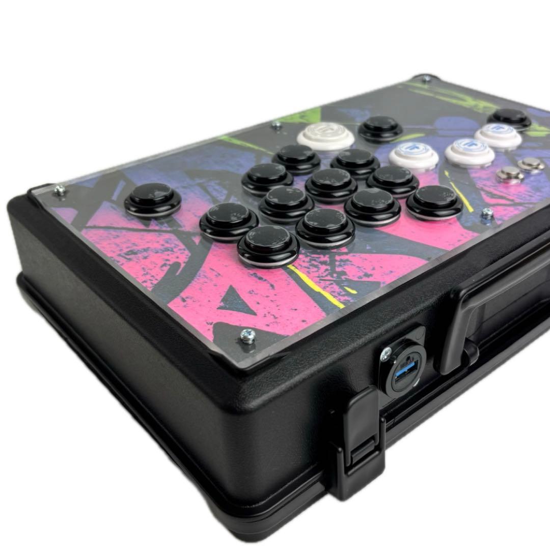 レバーレス コントローラー スト6 アーケード アケコン 格ゲー