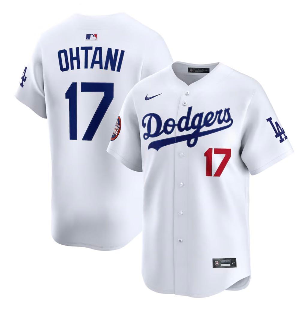 Nike Dodgers Ohtani 17 ユニフォーム 開幕戦 Mサイズ